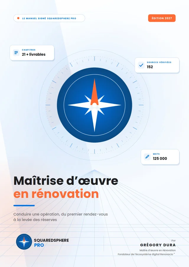 Couverture du manuel Maîtrise d'œuvre en rénovation